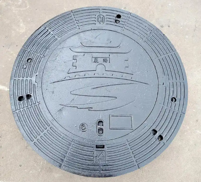 盱眙球墨铸铁井盖定制款展示